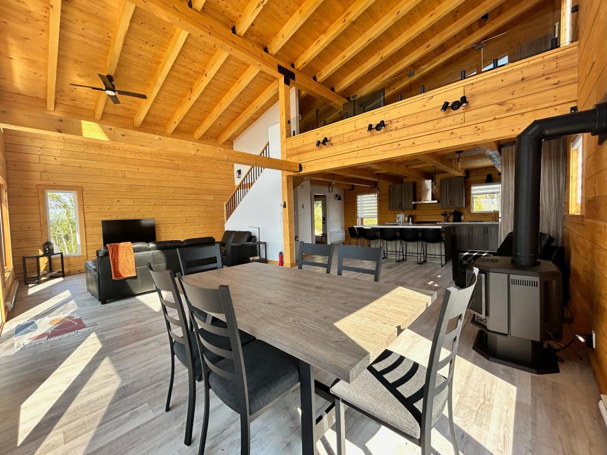 Chalets Domaine Otis Saint-Félix-d'Otis Eksteriør bilde